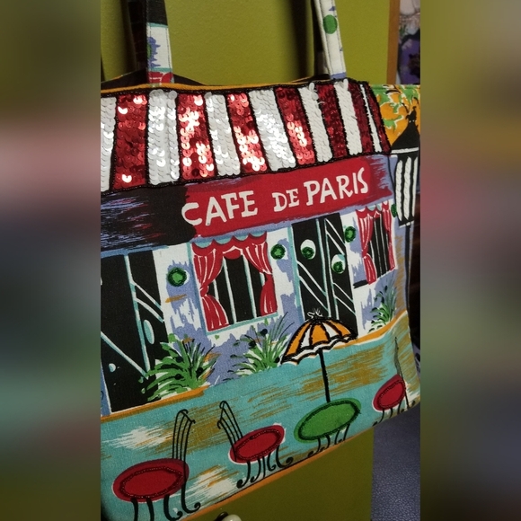 Cafe de Paris Tote bag - Picture 2 of 2